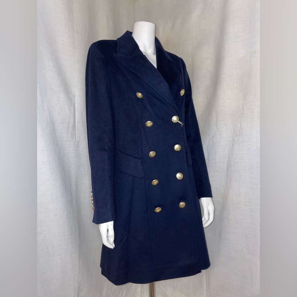 Loro Piana Capolavoro Double Brested Jacket Size 46IT  12US Style 397204 NEW NAV